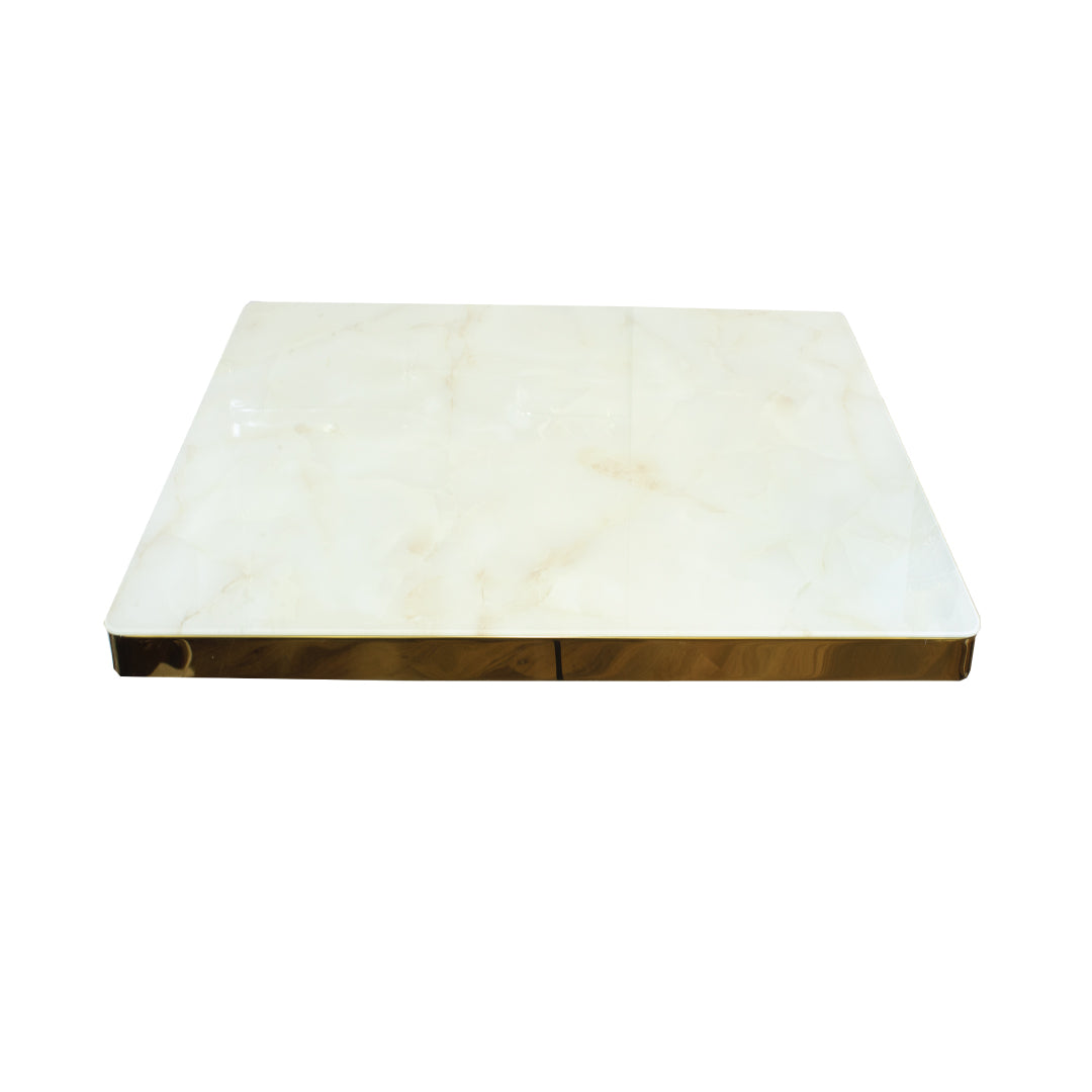 ADXH Furniture Tempered Glass Tabletop - Versatile and Durable Surface for Your Table Base