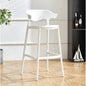 ADXH Furniture Modern PP Stackable Bar Stool