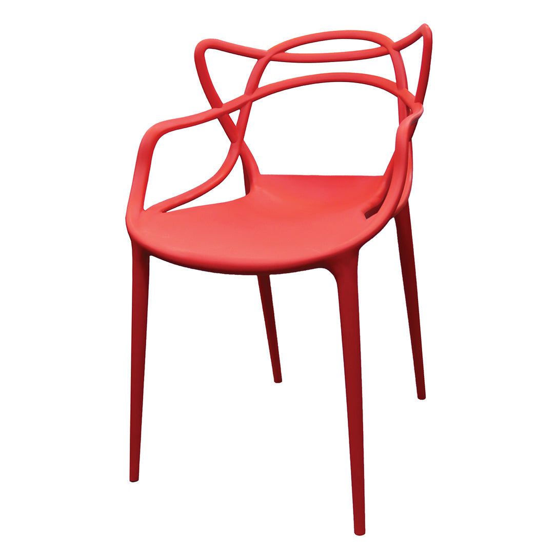 ADXH Furniture Half Molded Polypropylene Dining Chair AH-325C