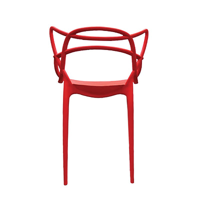 ADXH Furniture Half Molded Polypropylene Dining Chair AH-325C