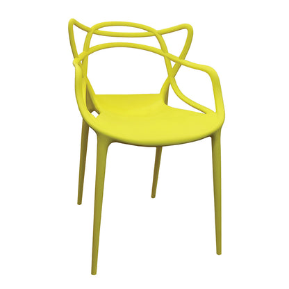 ADXH Furniture Half Molded Polypropylene Dining Chair AH-325D