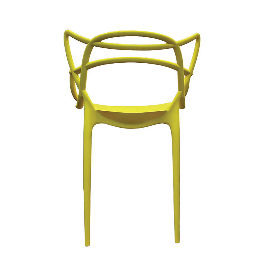 ADXH Furniture Half Molded Polypropylene Dining Chair AH-325D